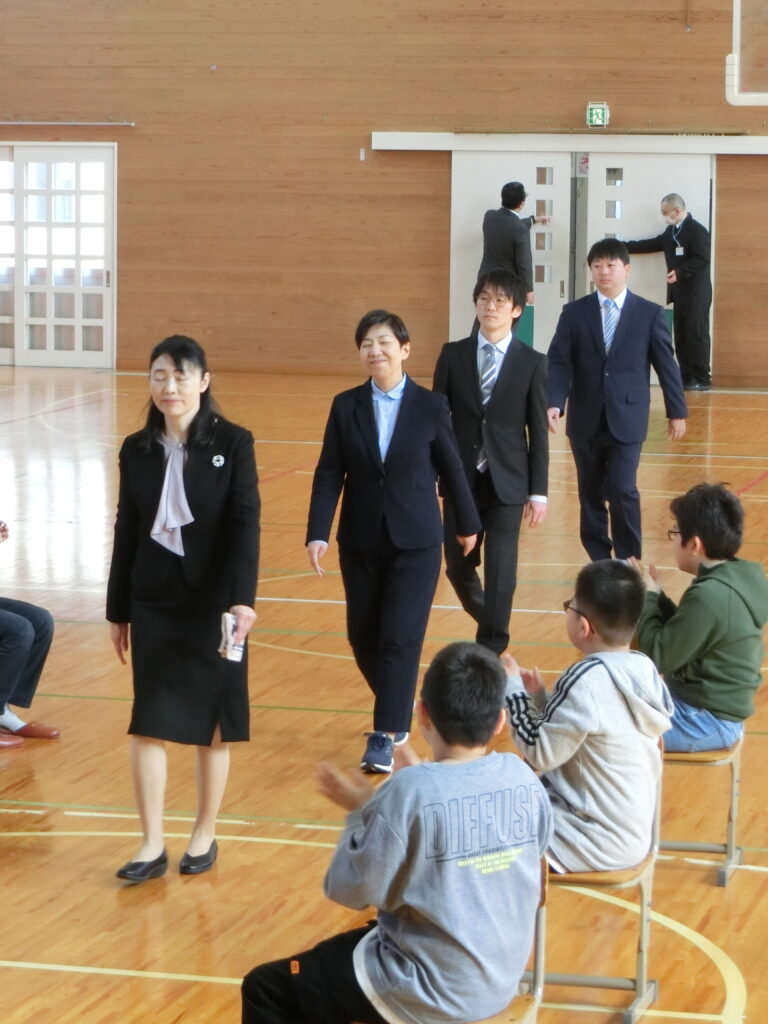 新任 新任式・始業式 ｜ 男鹿市立北陽小学校